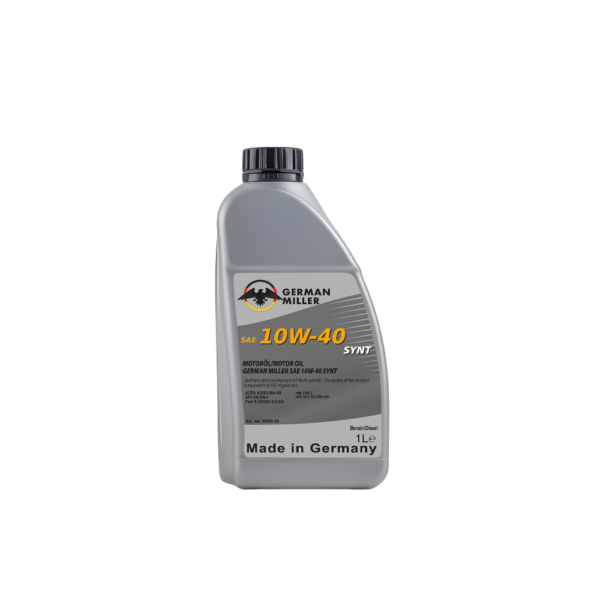 German Miller 10W-40 1L High-Performance Engine Oil