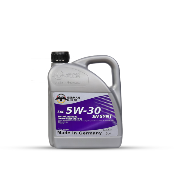 German Miller 5W-30-5L  High-Performance Engine Oil