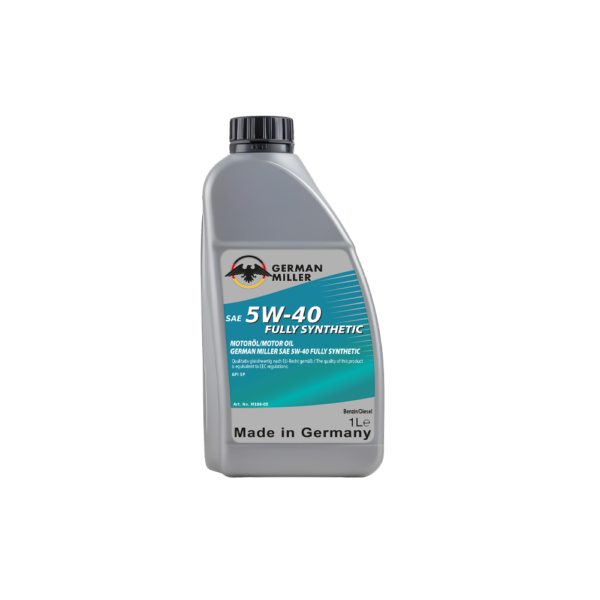 German Miller 5W-40 1L High-Performance Engine Oil